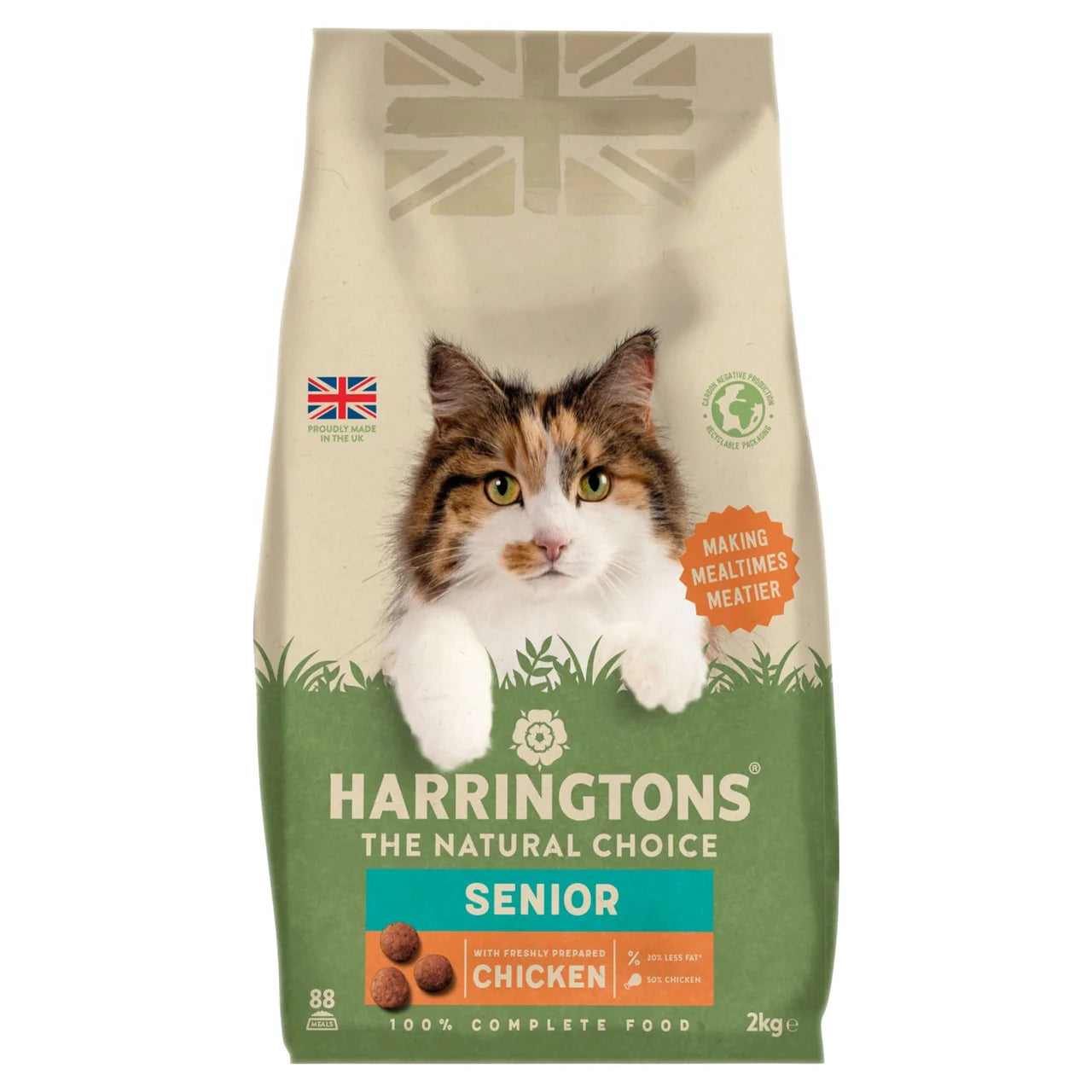 Harringtons Cat Senior Chicken 2kg product image
