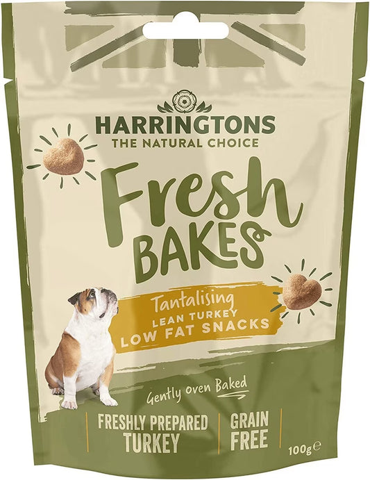 Harringtons Fresh Bakes Low Fat Snacks Turkey 100g product image