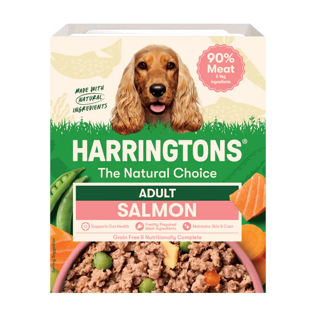 Harringtons Wet Tray Grain Free Salmon 400g product image