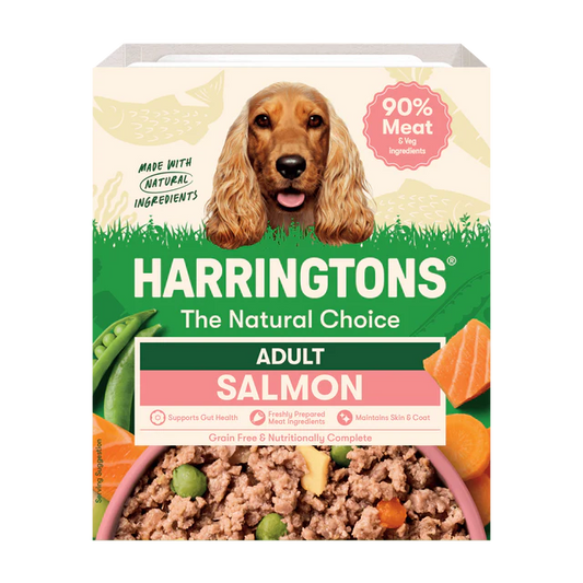 Harringtons Wet Tray Grain Free Salmon 400g product image