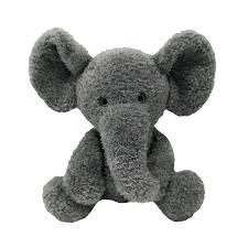 Hem & Boo Plush Elephant Dog Toy product image
