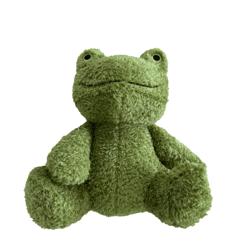 Hem & Boo Plush Frog Dog Toy product image