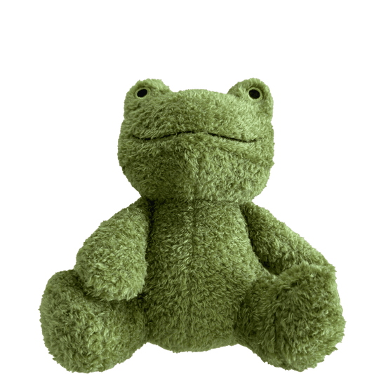 Hem & Boo Plush Frog Dog Toy product image