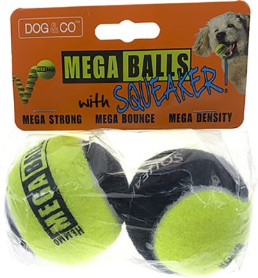 Hem & Boo Mega Ball 2.5" with Squeaker product image