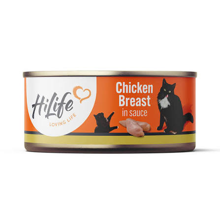 Hilife Cat Can Chicken Breast in Sauce 70g product image
