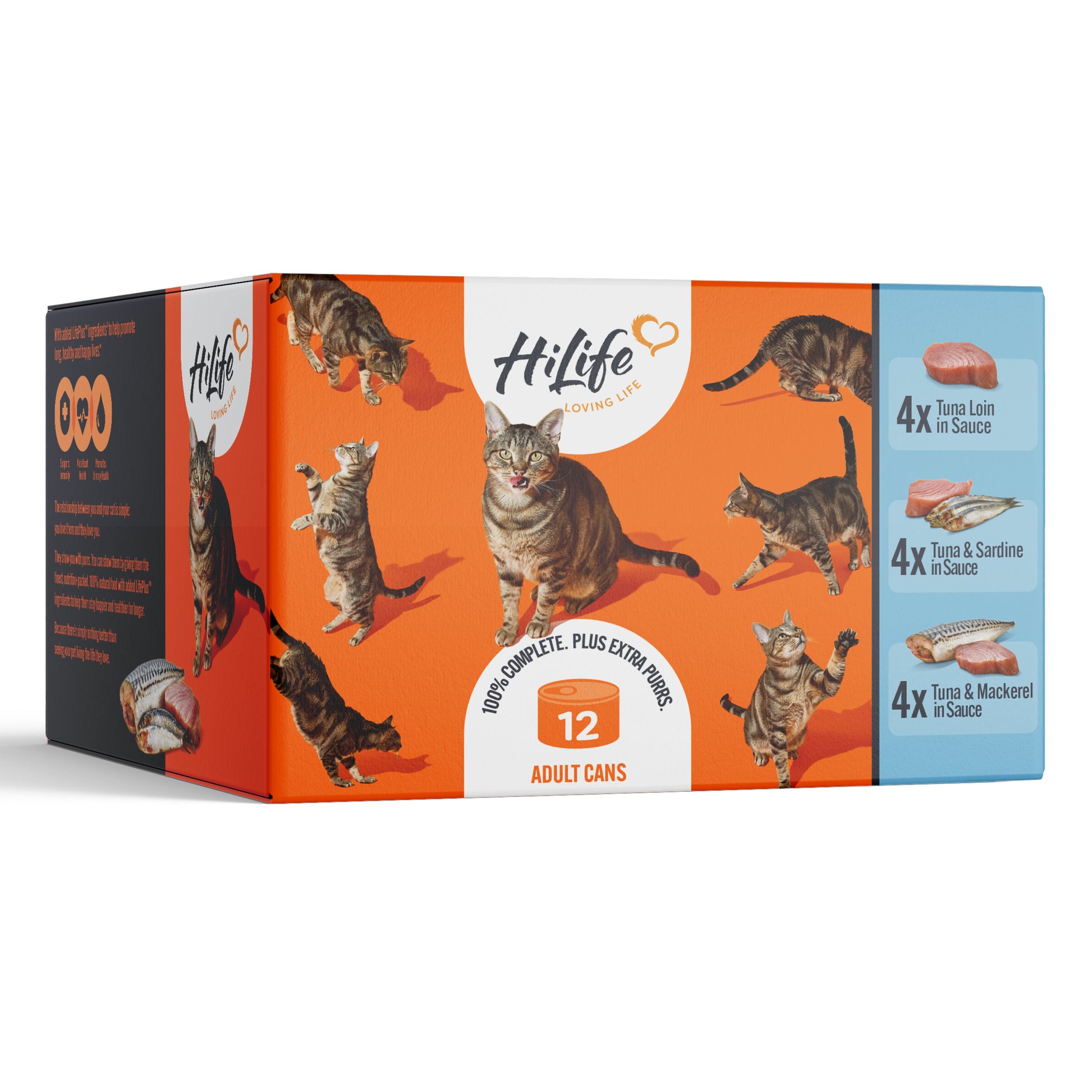 Hilife Cat Cans Tuna Selection 12 x 70g product image