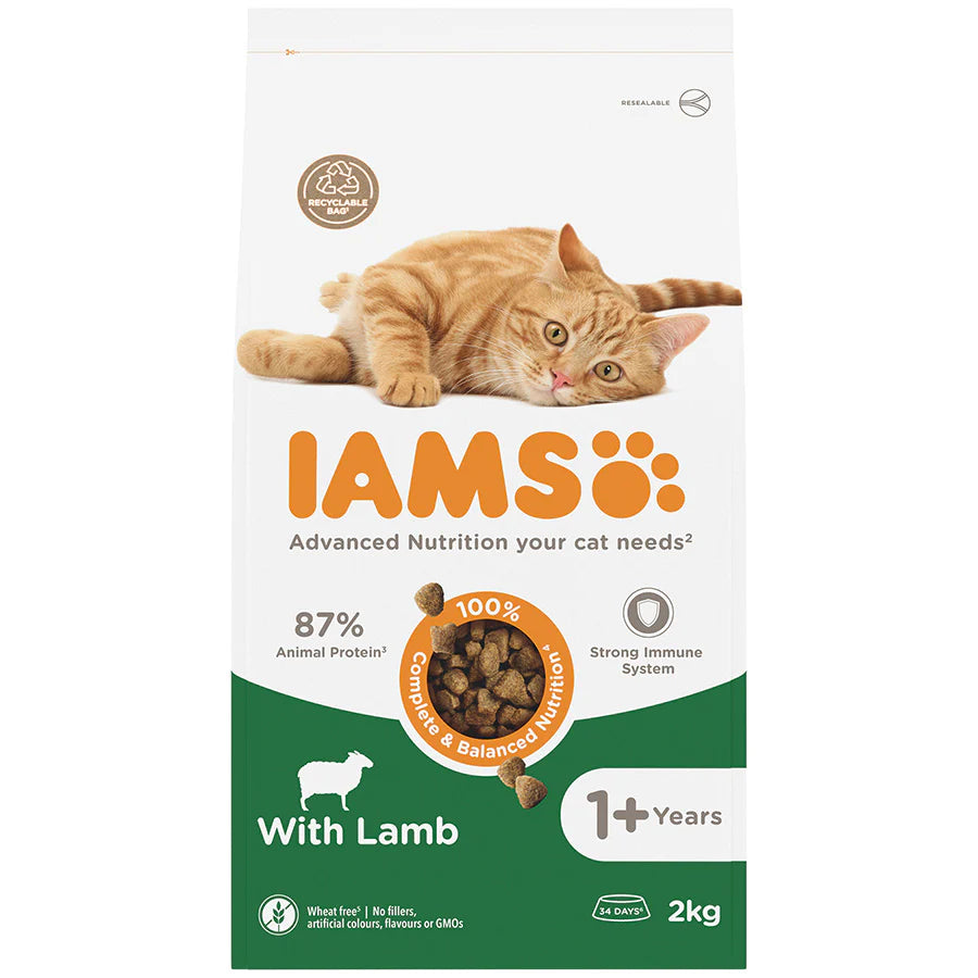 Iams Cat Adult Lamb 2kg product image