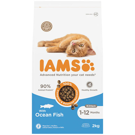 Iams Cat Kitten Ocean Fish 2kg product image