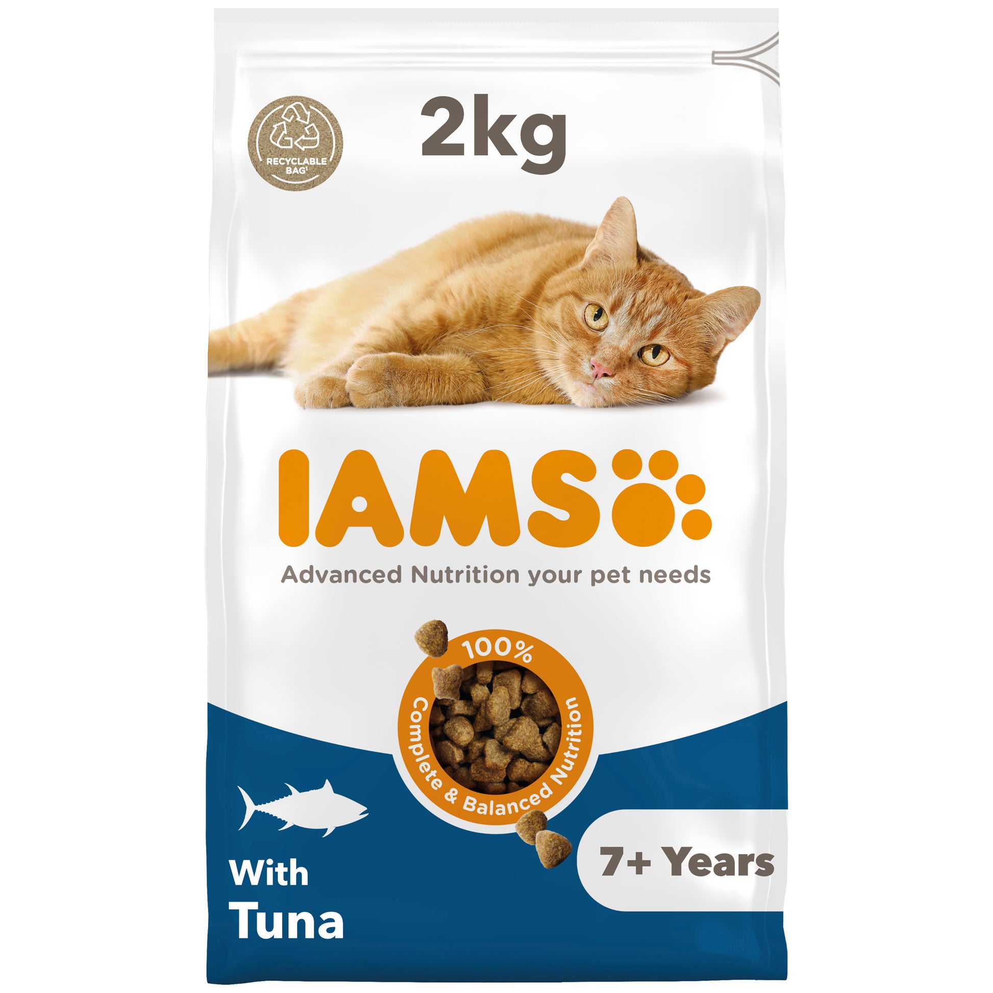 Iams Cat Senior 7+ Tuna 2kg product image