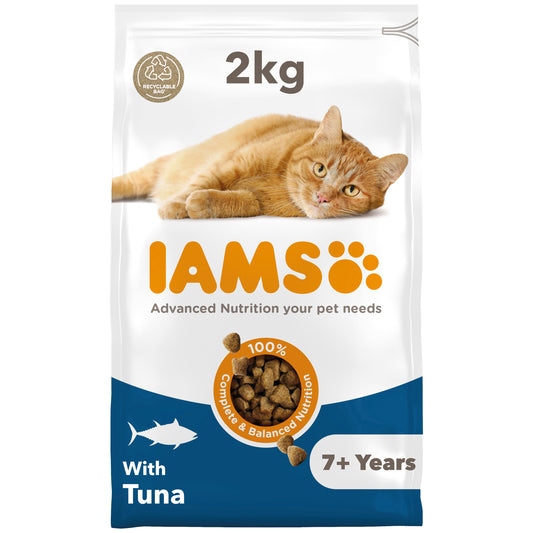 Iams Cat Senior 7+ Tuna 2kg product image