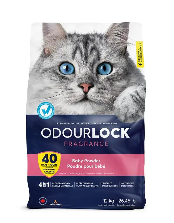 Intersand Odourlock Cat Litter Baby Powder 6kg product image