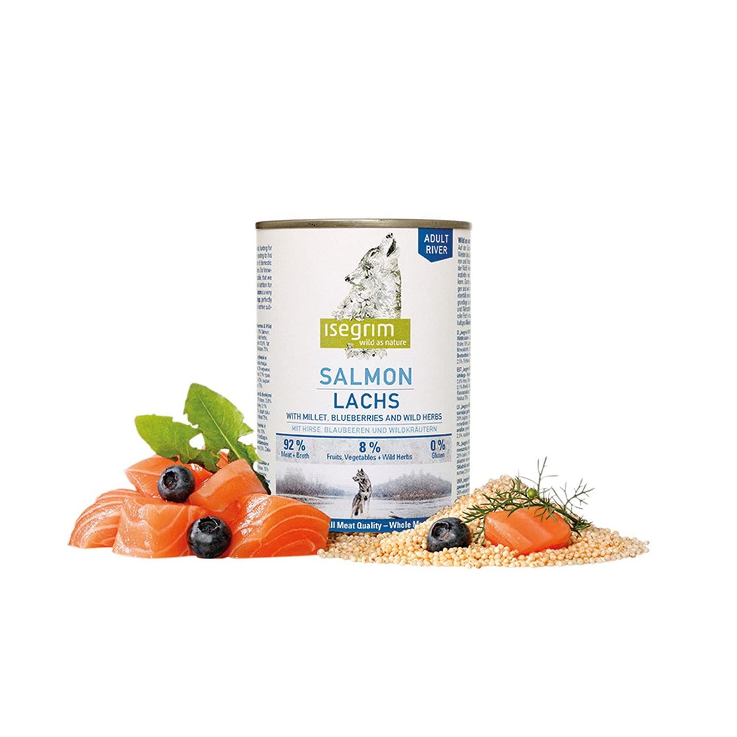 Isegrim Salmon With Millet 400g product image