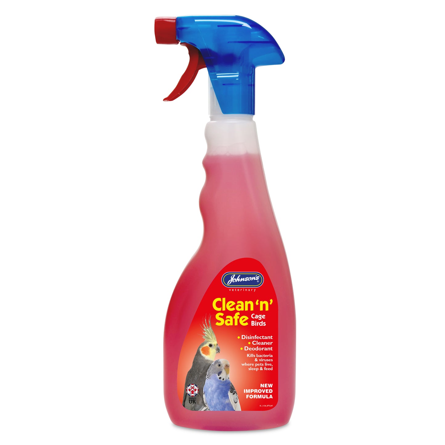 Johnson's Clean 'n' Safe for Cage Birds 500ml product image
