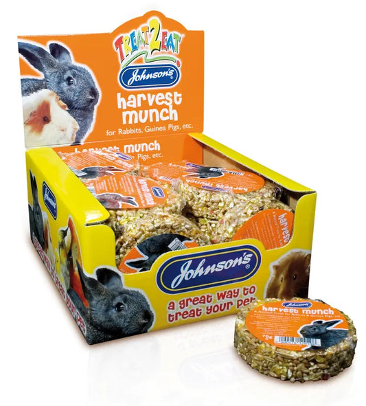 Johnsons Rabbit & Guinea Pig Harvest Munch product image