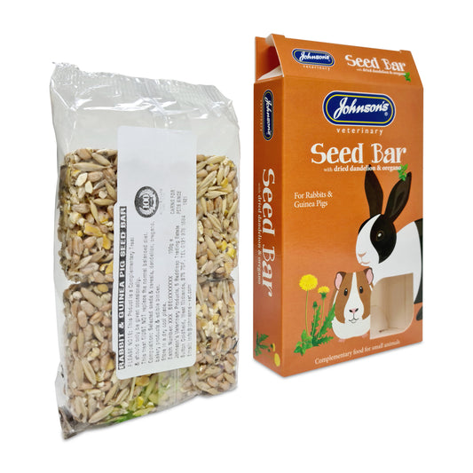 Johnsons Rabbit & Guinea Pig Seed Bar 100g product image