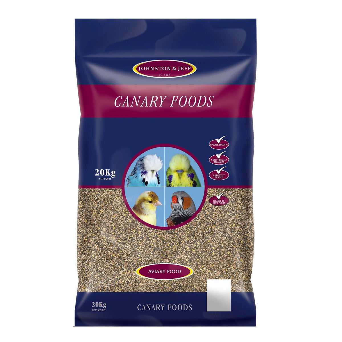 Johnston & Jeff Mixed Canary 20kg product image