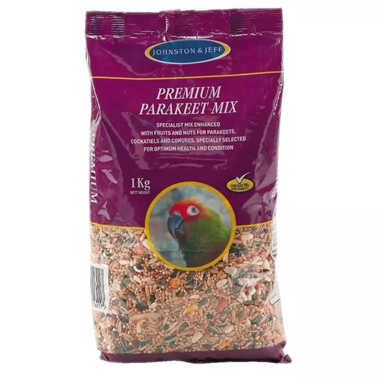Johnston & Jeff Premium Parakeet Mix 1kg product image