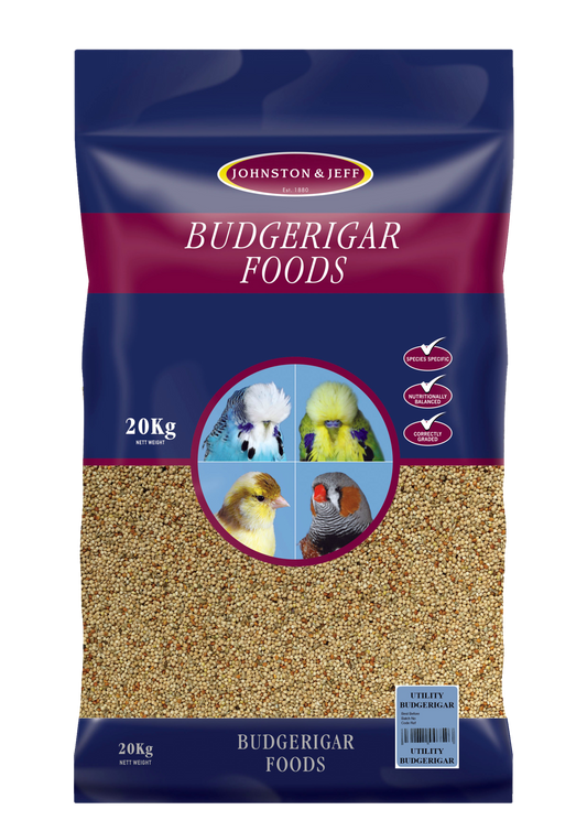 Johnston & Jeff Utility Budgie 20kg product image