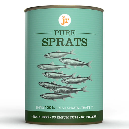 JR Cans Pure Sprats 400g product image