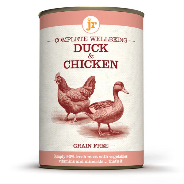 JR Complete Wellbeing Duck & Chicken 400g product image