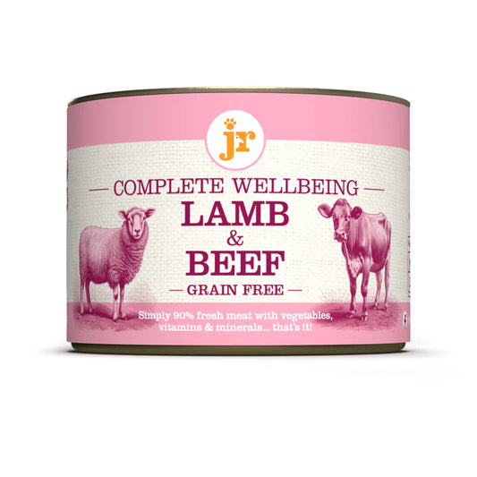 JR Complete Wellbeing Lamb & Beef 200g product image