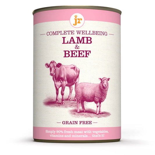 JR Complete Wellbeing Lamb & Beef 400g product image
