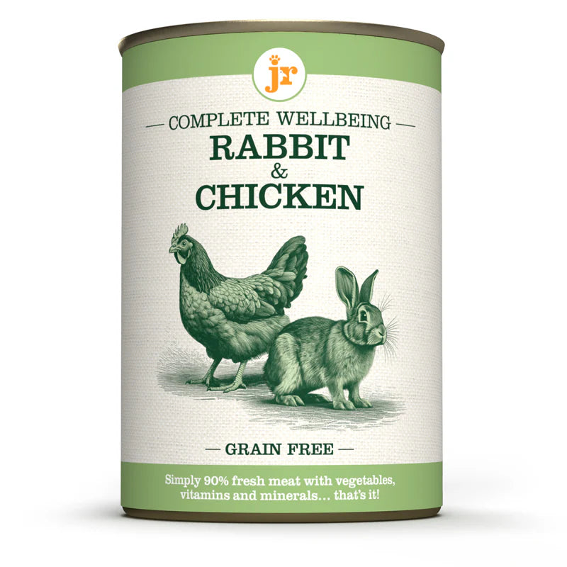 JR Complete Wellbeing Rabbit & Chicken 400g product image