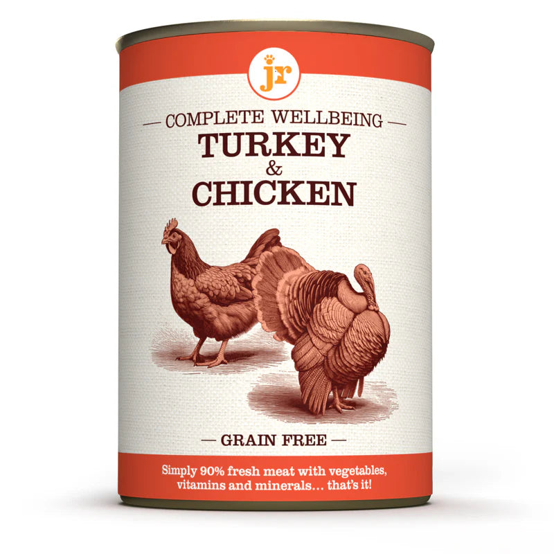 JR Complete Wellbeing Turkey & Chicken 400g product image