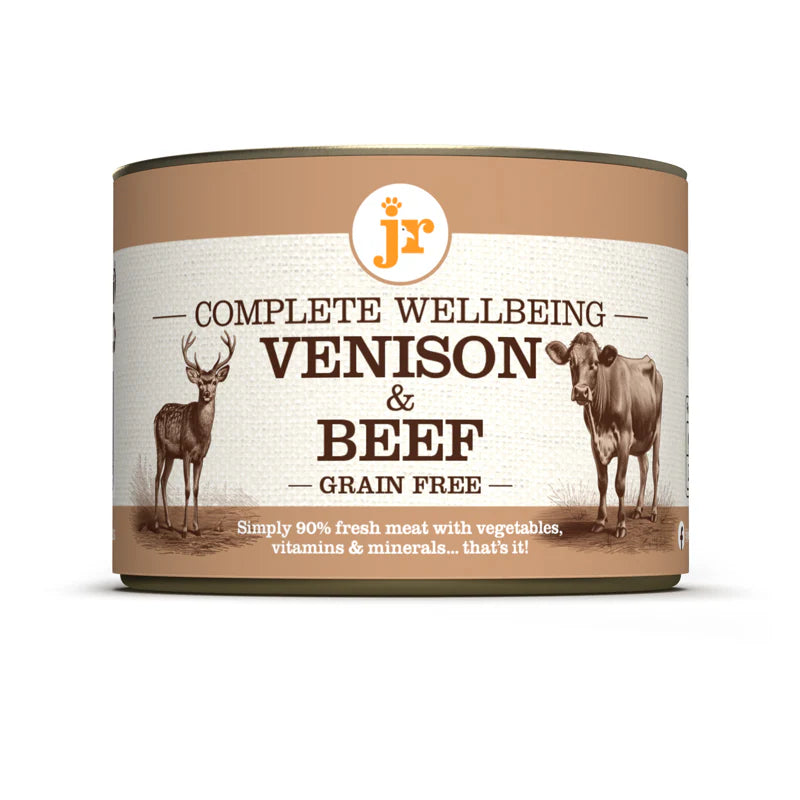 JR Complete Wellbeing Venison & Beef 200g product image