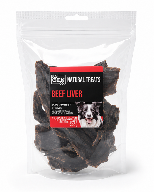 K9 Chew Co. Beef Liver 200g product image
