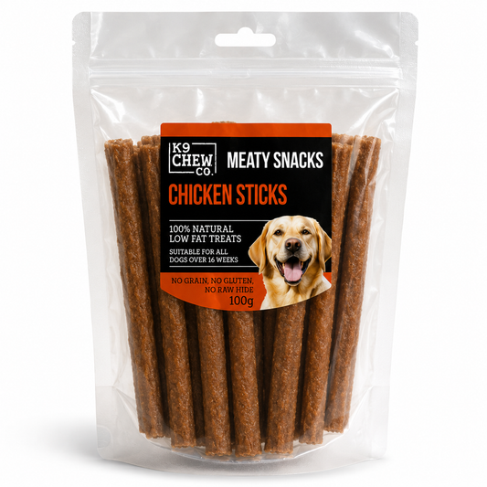 K9 Chew Co. Meaty Snack Sticks Chicken 100g product image