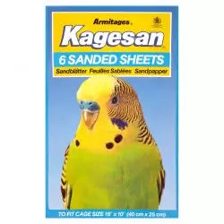Kagesan No. 5 Blue Sanded Sheets 40 x 25cm - 6 Sheets product image