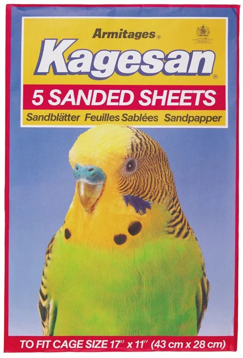 Kagesan No. 6 Red Sanded Sheets 43 x 28cm - 5 Sheets product image