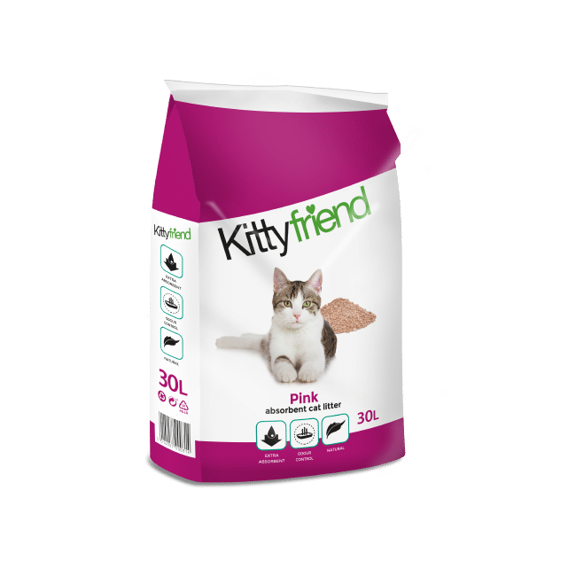 Kittyfriend Classic Pink Absorbent Cat Litter product image