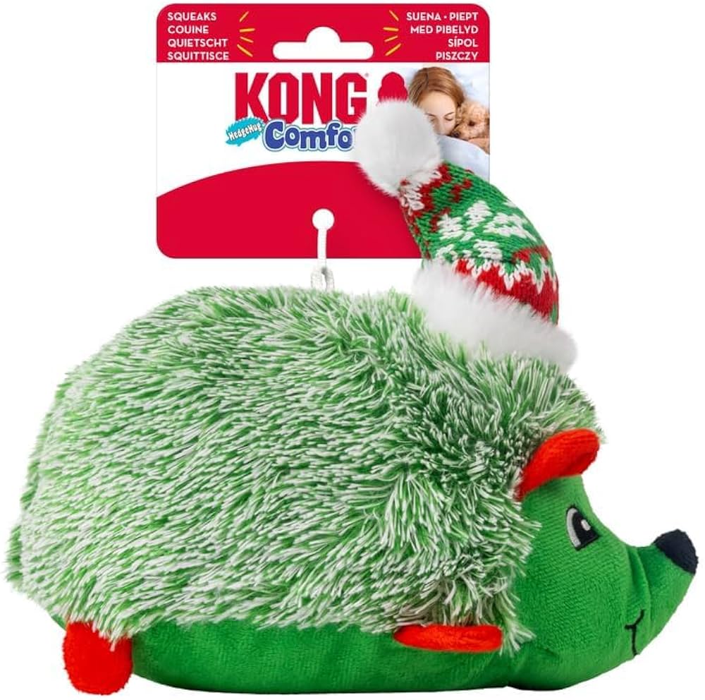 KONG Christmas HedgeHug Assorted Colours – Medium product image