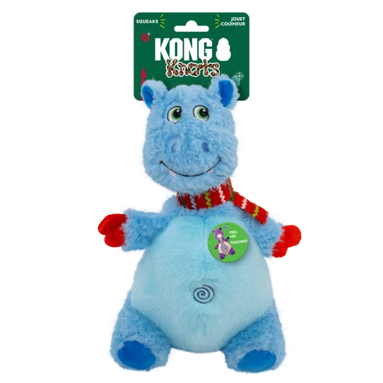 KONG Christmas Knots Belly Hippo Medium/Large product image