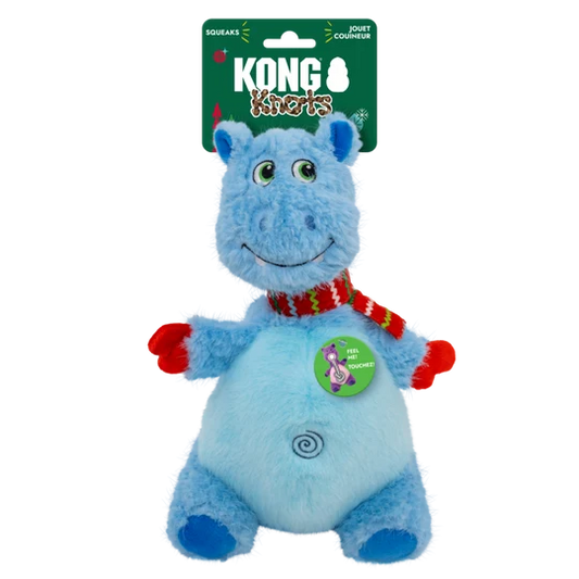 KONG Christmas Knots Belly Hippo Medium/Large product image