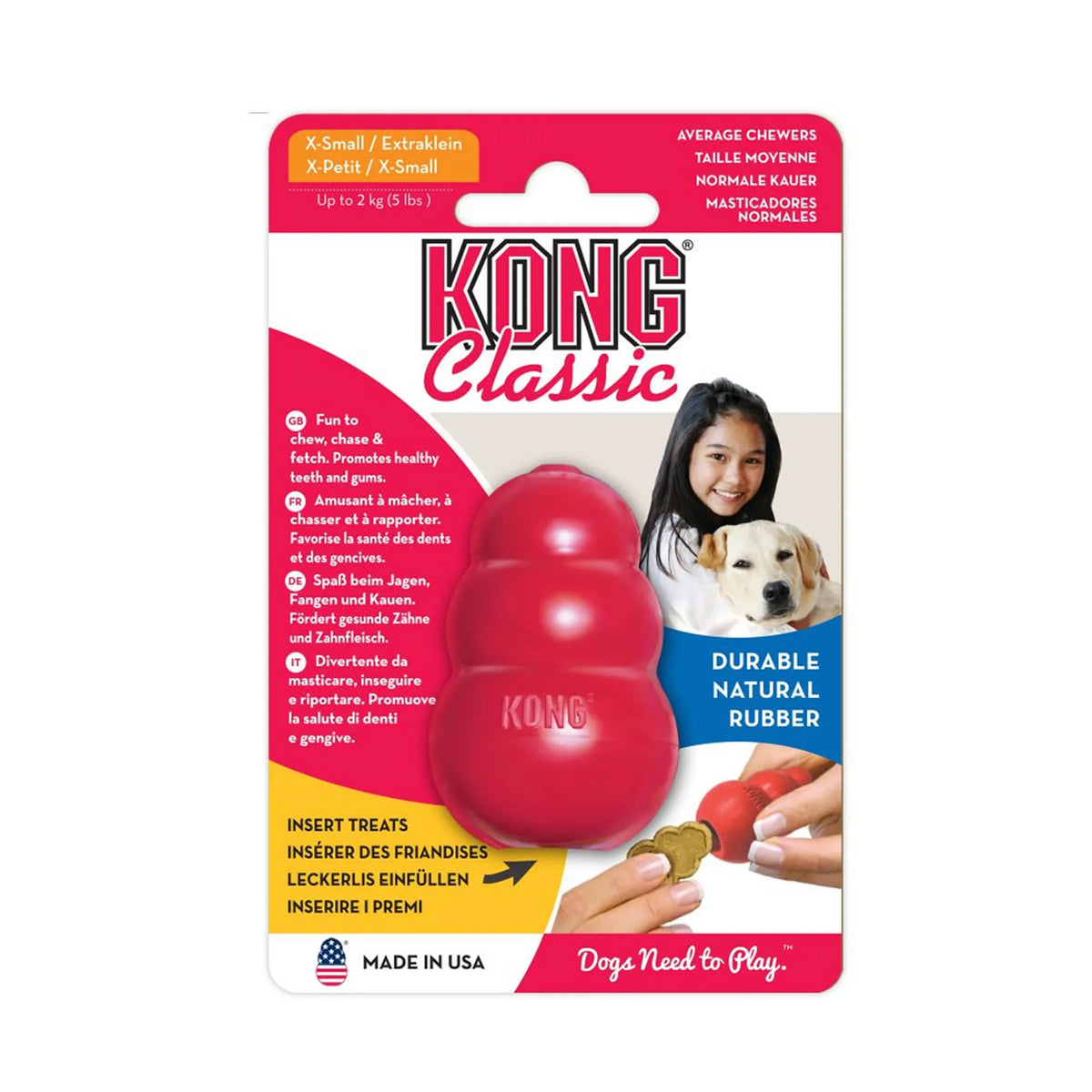 KONG Classic Red Extra Small product image
