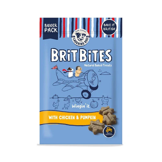 Laughing Dog Brit Bites Chicken & Pumpkin 175g product image