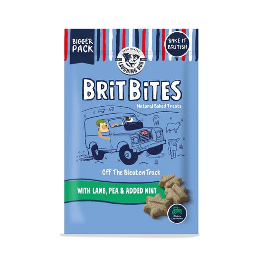Laughing Dog Brit Bites Wheat Free Lamb, Pea & Mint 175g product image