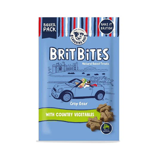 Laughing Dog Brit Bites With Country Vegetables Dog Treats 175g product image