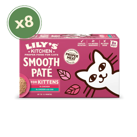 Lilys Kitchen Cat Kitten Smooth Pate Selection 8 x 85g product image