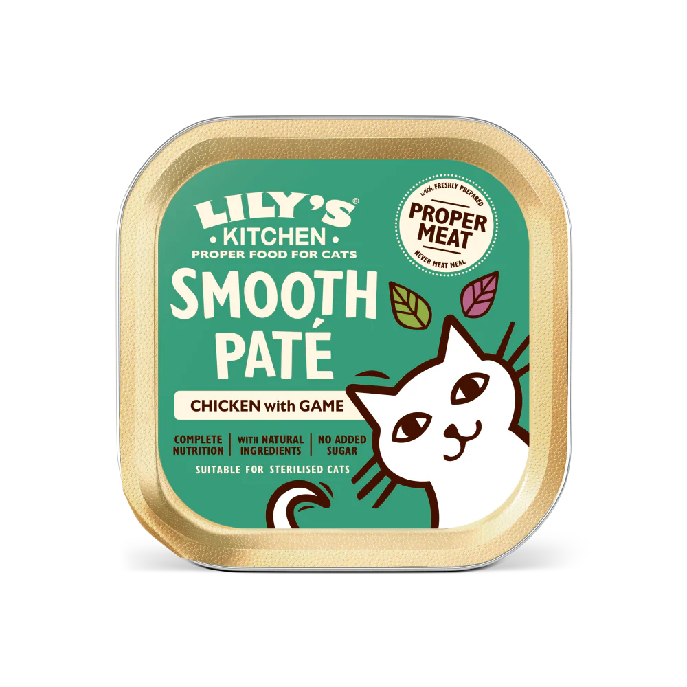 Lily's Kitchen Cat Smooth Pate Adult Chicken & Game 85g product image
