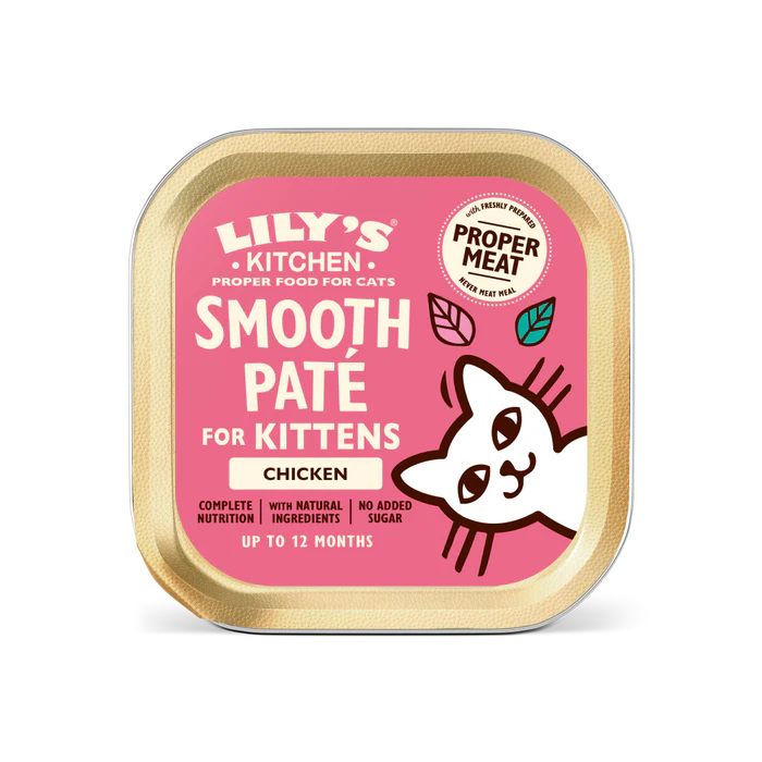 Lily's Kitchen Cat Smooth Pate Kitten Chicken 85g product image