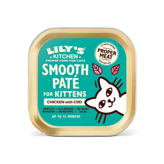 Lily's Kitchen Cat Smooth Pate Kitten Chicken, Cod & Salmon 85g product image