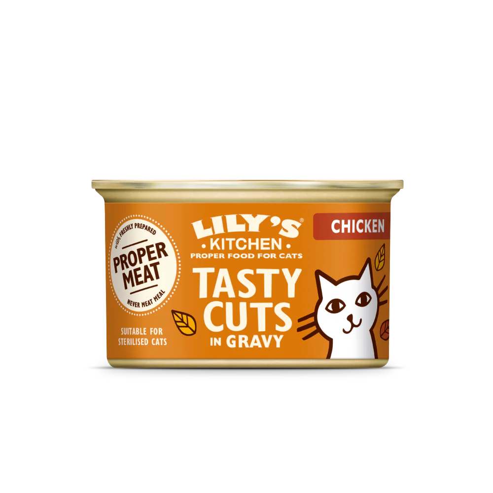 Lilys Kitchen Cat Tasty Cuts Adult Chicken 85G product image