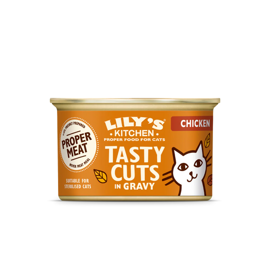 Lilys Kitchen Cat Tasty Cuts Adult Chicken 85G product image