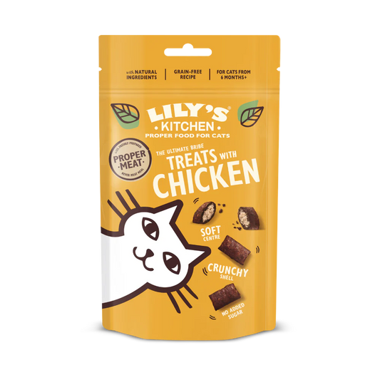 Lilys Kitchen Cat Treats Chicken 60g product image
