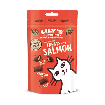 Lilys Kitchen Cat Treats Salmon 60g product image