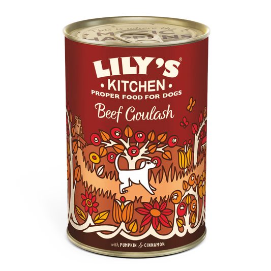 Lilys Kitchen Dog Tin Beef Goulash 400g product image
